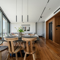Interior photography, dining view