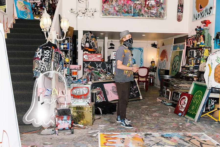 Artist Profile, Trevor Andrew, Gucci Ghost.
