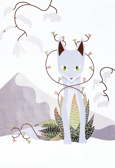 "Haworthia" from the Efflorescence Series. Digital (2018)