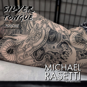 tattoo, tattoo artist, tattoo podcast, podcast, artist podcast, travel, travel tattooer, brian macneil, Silver tongue podcast