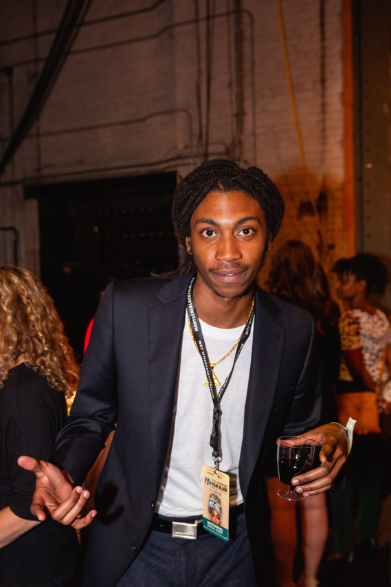 Director Yvano Antonio at opening night of the 15th Annual Montreal International Black Film Festival in September 2019. 