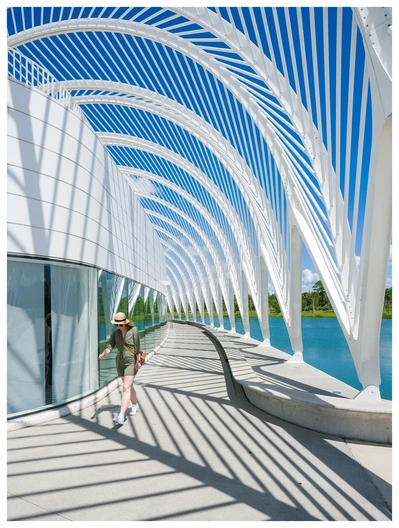 Architectural Photography - Modern university architecture.