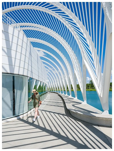 Architectural Photography - Modern university architecture.