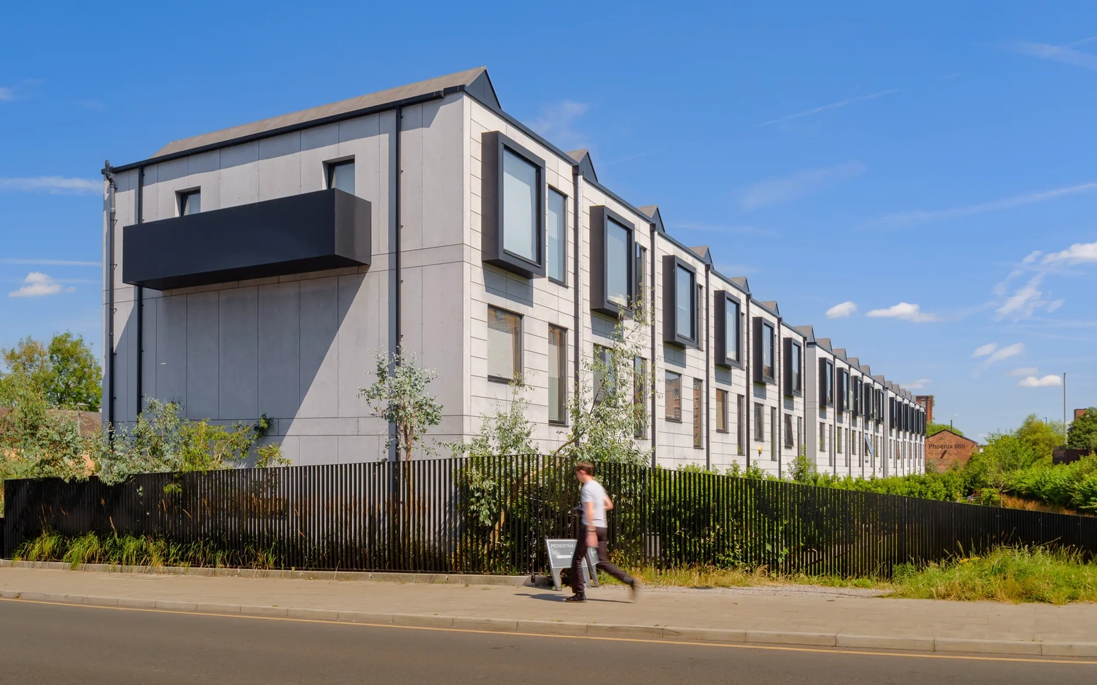Stunning architectural photography of a housing development project, captured by a professional interior design and architectural photographer.