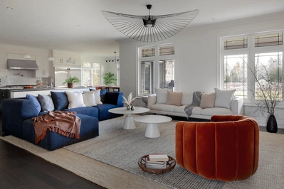 High-quality architectural photography by a professional interior photographer, showcasing residential design.