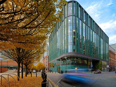 Stunning architectural photography of a commercial development, captured by a professional interior and architectural photographer.