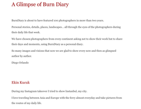 Burn Magazine 