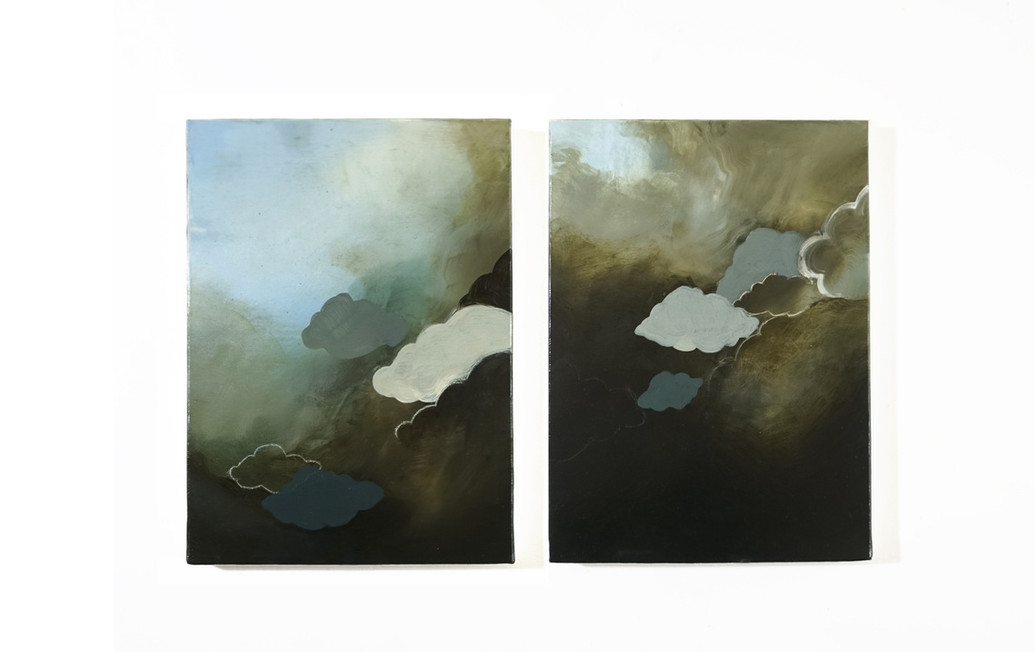 Fabio Deronzier - Skyland - Etude de nuage n°73 - 74