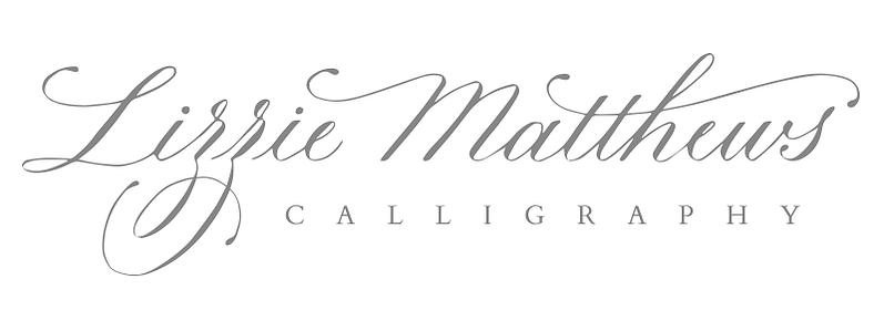 THE LONDON CALLIGRAPHER | Lizzie Matthews