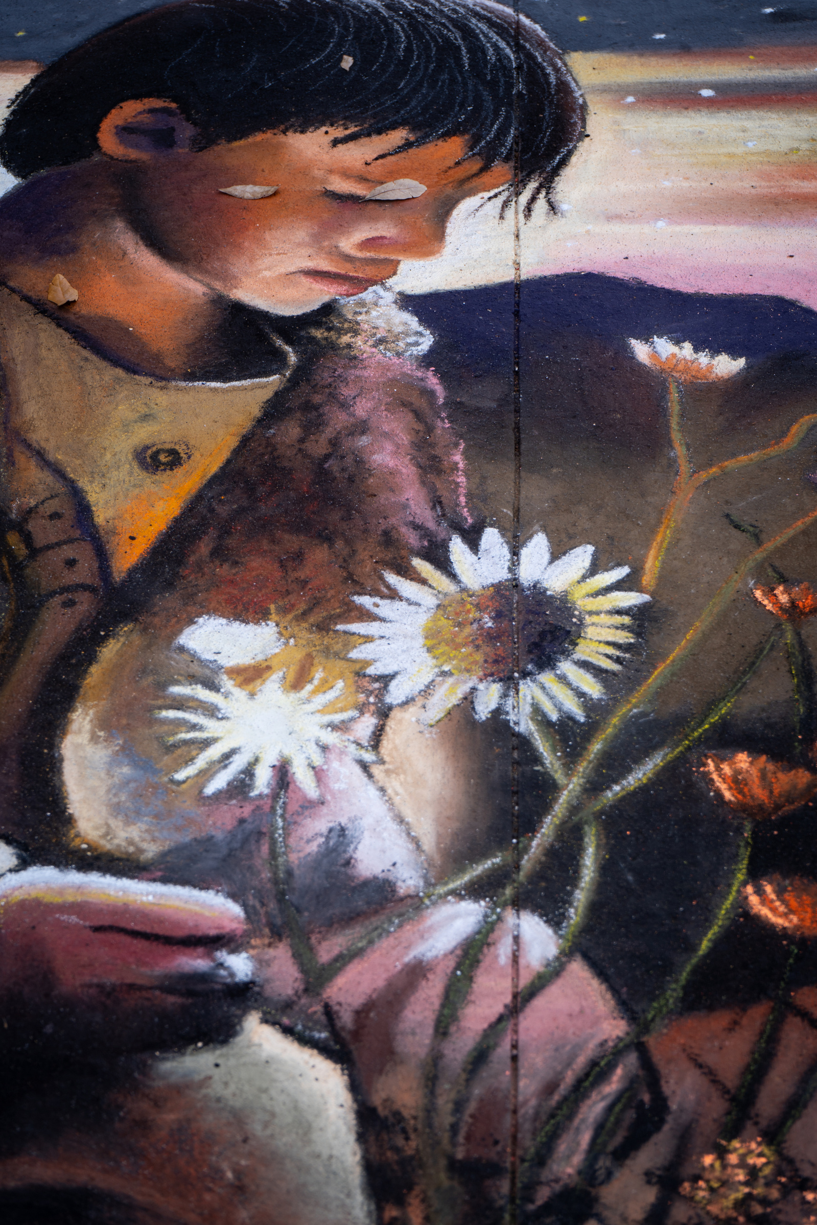 Bloom n chalk festival, Safety Harbor, Florida, annual chalk art festival