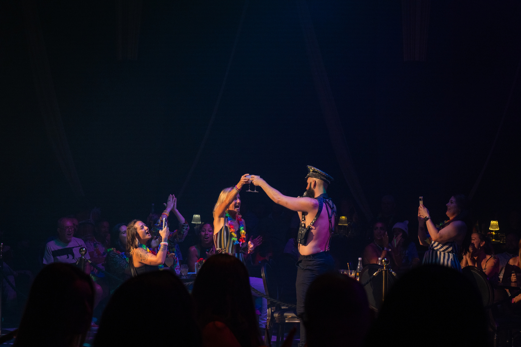 Event photography, performance art, circus performers, pride photography