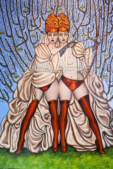 Twin fairies are archers.