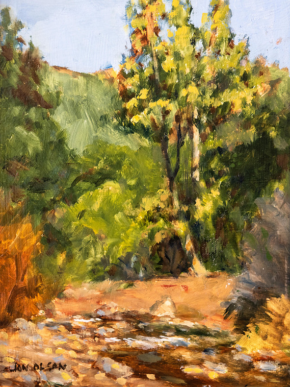 California mountain creek.