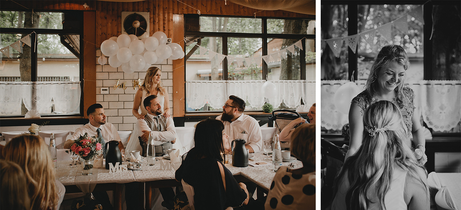 Hochzeitsfeier im boho Stil im Vereinsheim Heimaterde in Berlin Neukölln