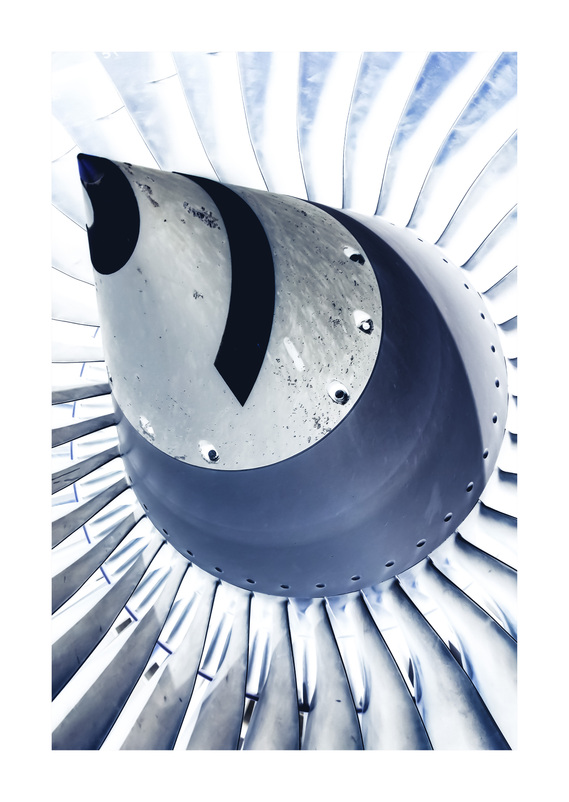 Title : Cone
Cone and fan of a turbojet engine