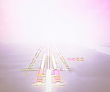 Title : When I am dreaming #1
Landing on a fuzzy, dreamy runway.