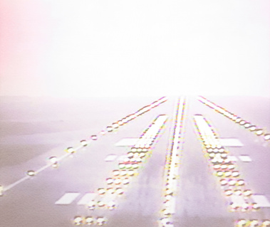 Title : When I am dreaming #3
Landing on a fuzzy, dreamy runway.