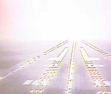 Title : When I am dreaming #3
Landing on a fuzzy, dreamy runway.