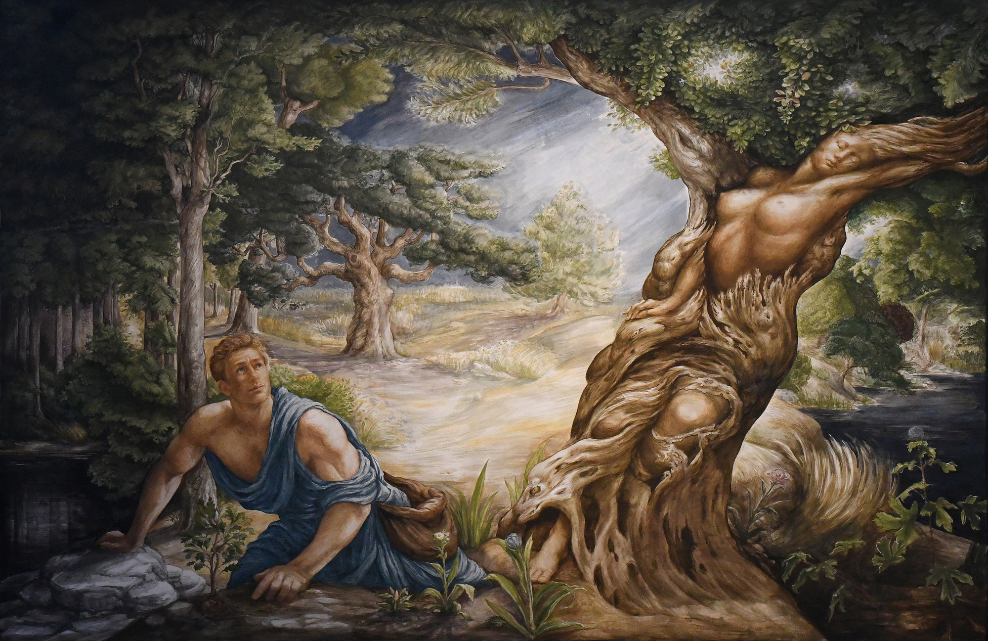 Luke Francis Haseler, buon fresco, contemporary art, affreschi, artist