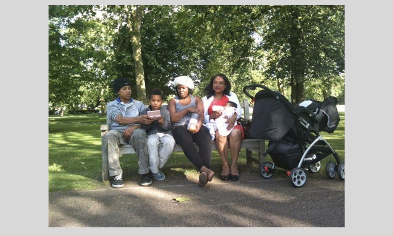 “Queens Park” from the Mobile Portraits series (2012)
Copyright Eileen Perrier