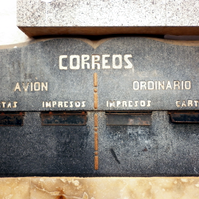 Former Spanish post boxes in Sidi Ifni, Morocco. Photograph by travel writer and photographer Aidan McMahon.