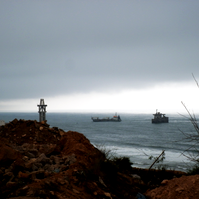 Former Spanish port in Sidi Ifni, Morocco. Photograph by travel writer and photographer Aidan McMahon.