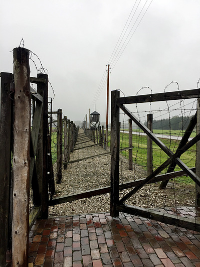 Majdanek Nazi concentration and death camp in Lublin, Poland. Photograph by travel writer and photographer Aidan McMahon.