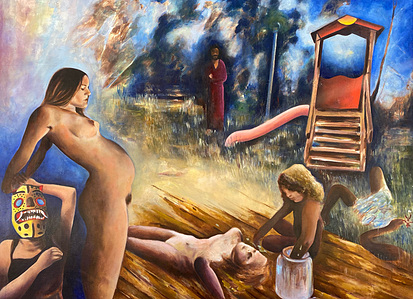 The thing in which i&amp;amp;amp;amp;amp;amp;amp;amp;amp;#x27;m dying are the best i&amp;amp;amp;amp;amp;amp;amp;amp;amp;#x27;ve ever had, 150x120, olio su tela, 2021