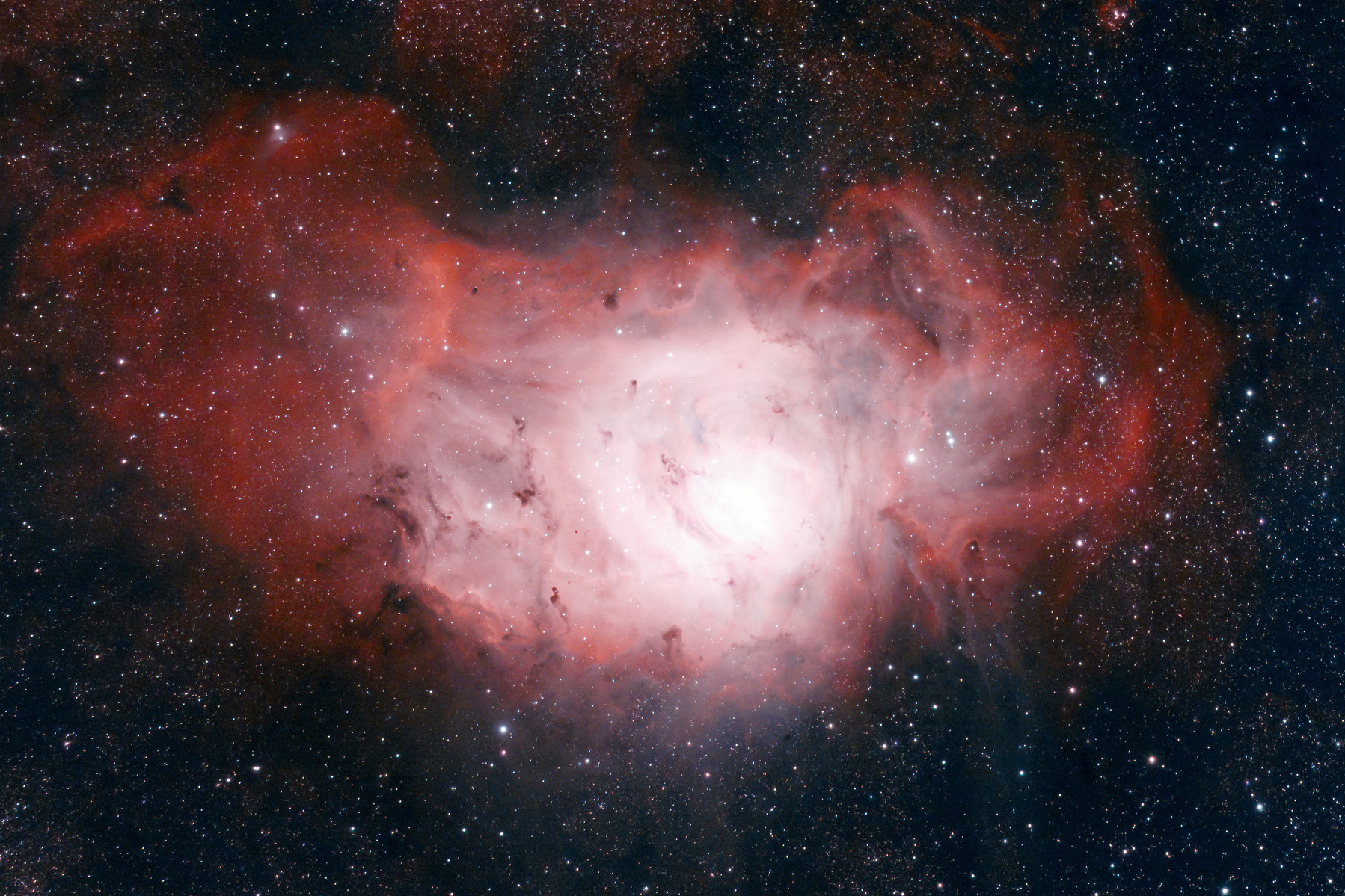 Nebula astrophotography taken with a ZWO camera