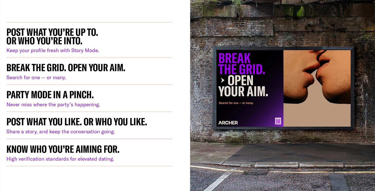 Archer | Match Group | Jennie Mason | Senior Copywriter