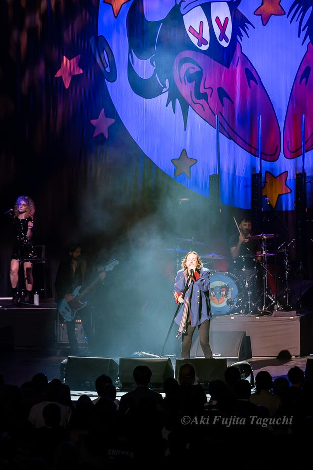 The Black Crowes at Tachikawa Stage Garden, Tokyo, Japan/ Photo by Aki Fujita Taguchi