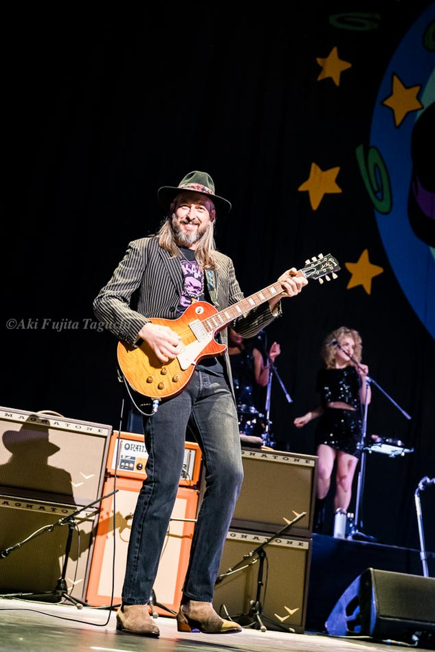 The Black Crowes at Tachikawa Stage Garden, Tokyo, Japan/ Photo by Aki Fujita Taguchi