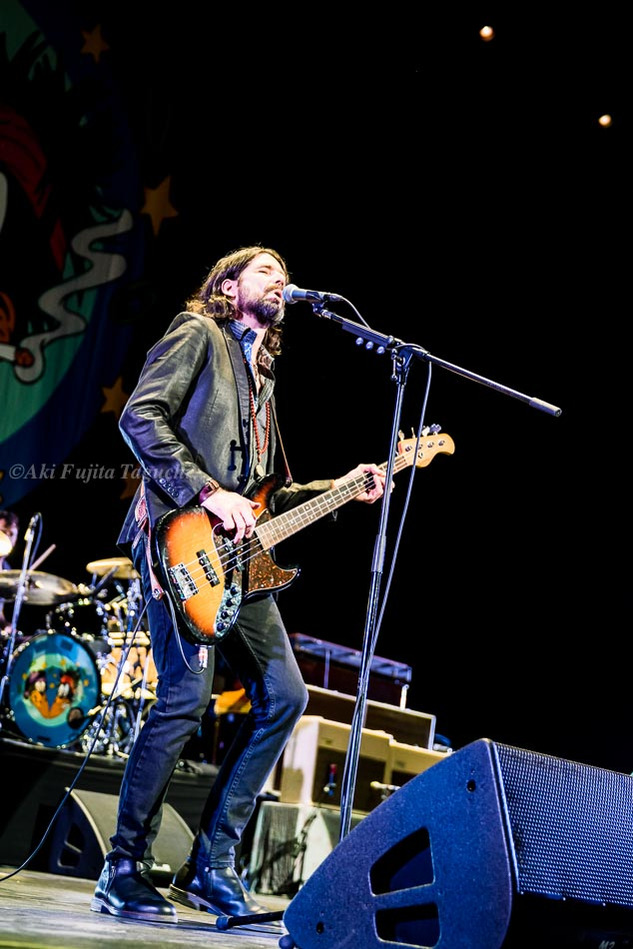 The Black Crowes at Tachikawa Stage Garden, Tokyo, Japan/ Photo by Aki Fujita Taguchi