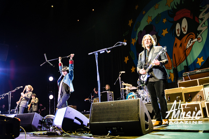 The Black Crowes at Tachikawa Stage Garden, Tokyo, Japan/ Photo by Aki Fujita Taguchi