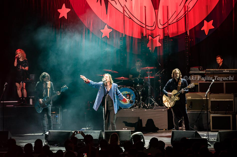 The Black Crowes at Tachikawa Stage Garden, Tokyo, Japan/ Photo by Aki Fujita Taguchi