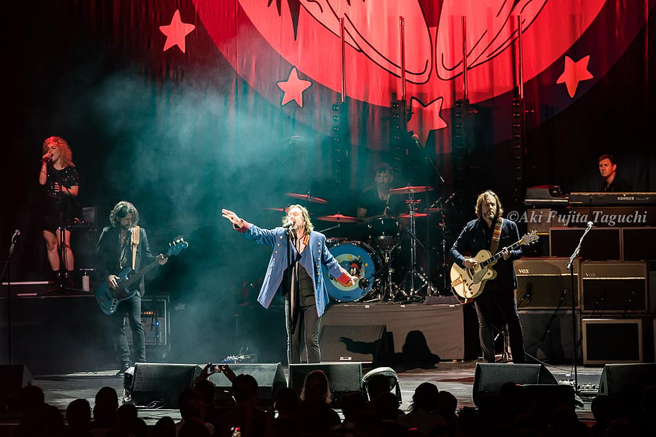 The Black Crowes at Tachikawa Stage Garden, Tokyo, Japan/ Photo by Aki Fujita Taguchi