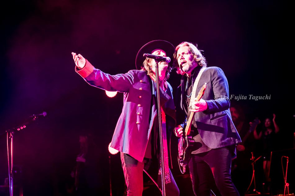The Black Crowes at Tachikawa Stage Garden, Tokyo, Japan/ Photo by Aki Fujita Taguchi