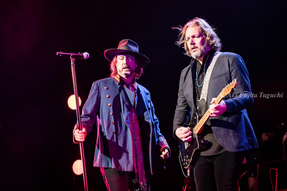 The Black Crowes at Tachikawa Stage Garden, Tokyo, Japan/ Photo by Aki Fujita Taguchi