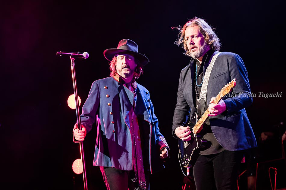 The Black Crowes at Tachikawa Stage Garden, Tokyo, Japan/ Photo by Aki Fujita Taguchi