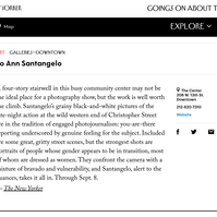 New Yorker review of Walking the Block from the Sept 2010 issue. 

