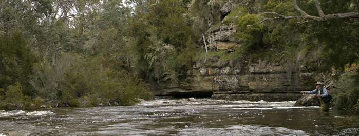 Flyfishing the Broad River.
Peter Whyte Photography.
