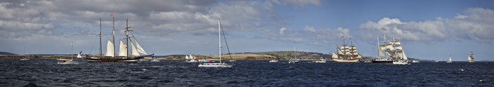 Tallships leaving Hobart for Sydney.
Peter Whyte Photography.