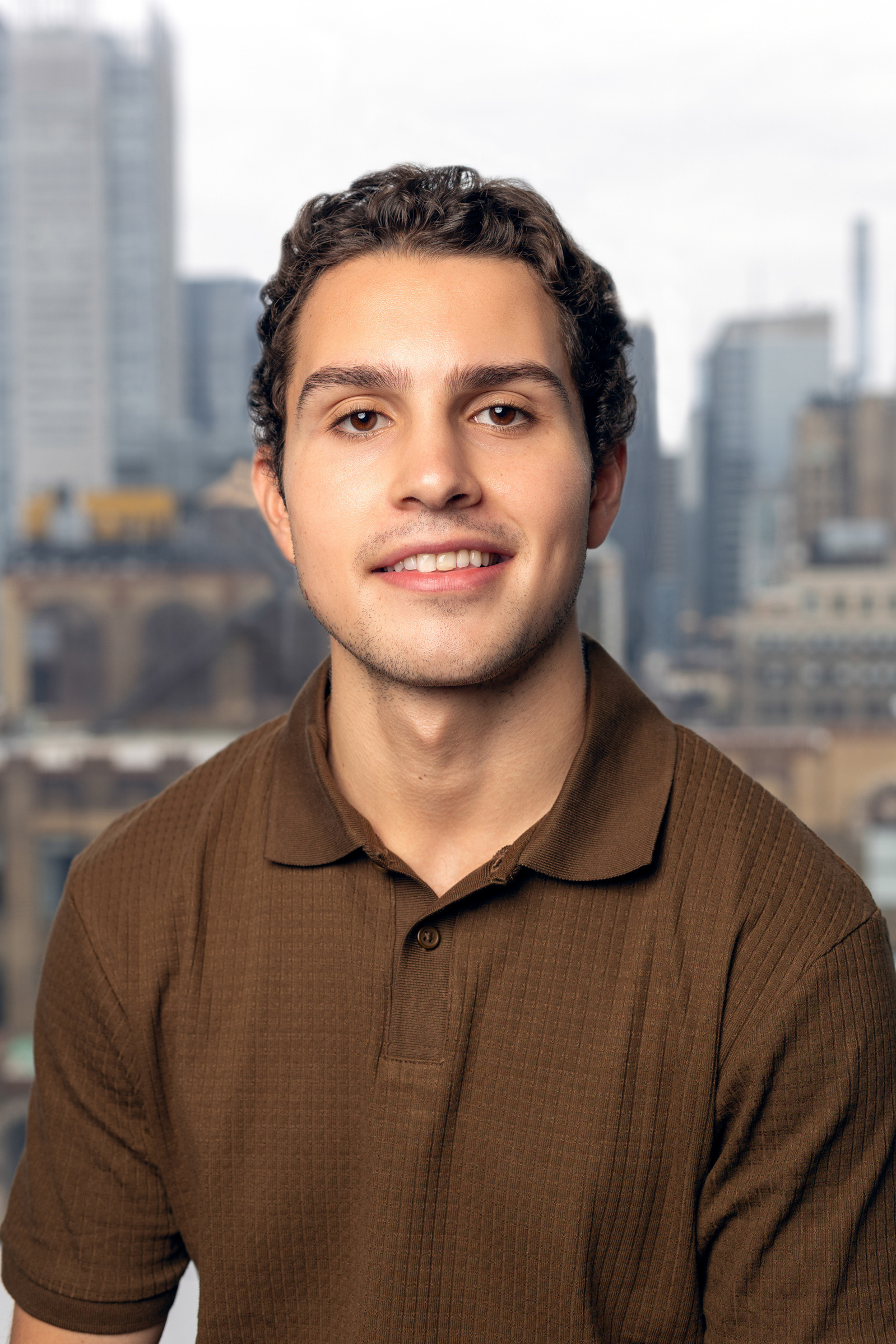 Headshot Photograph with the City Background