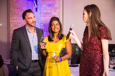 image of charity event award recipients by los angeles based photographer alissa pagels-minor