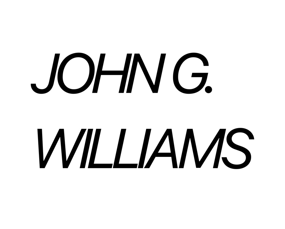 John G Williams's Portfolio