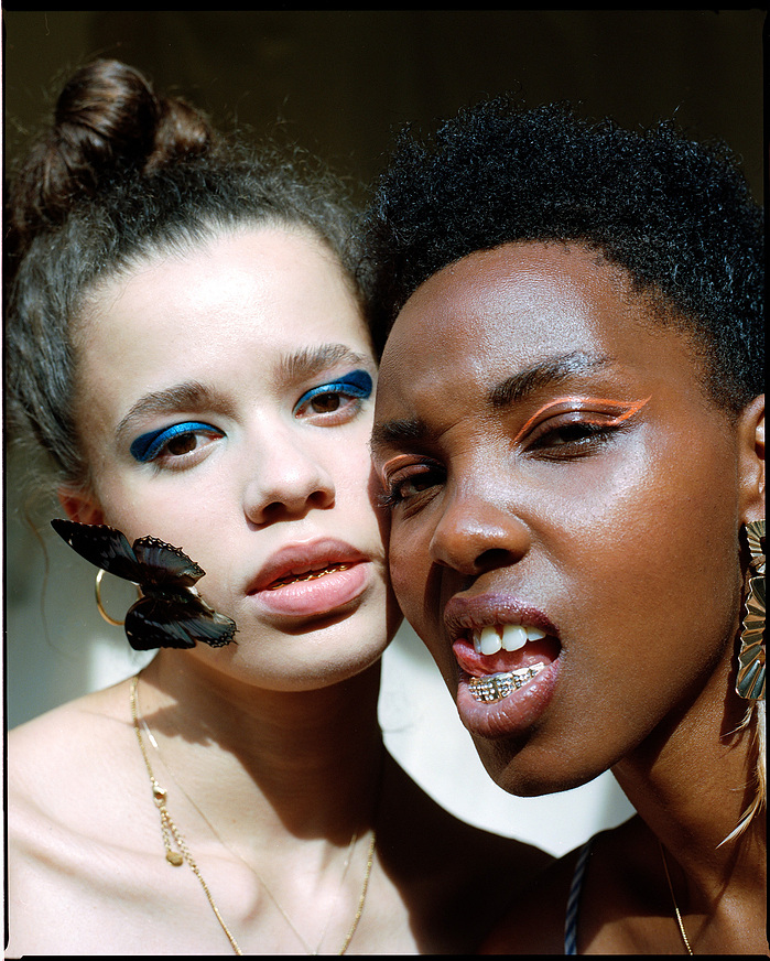 Mireille B. Welcome and Anna Oloyede up close in sunlight