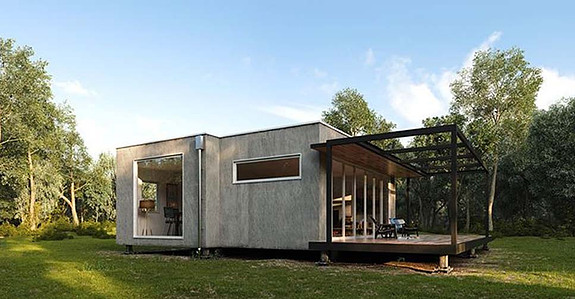 90 sqm house design shown
lightweight steel internal panel framing
typical energy of 10 mj's per sqm per year