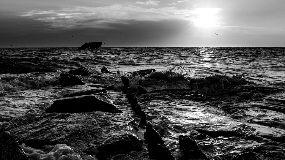 The last of The US Atlantus.  Cape Mays concrete ship