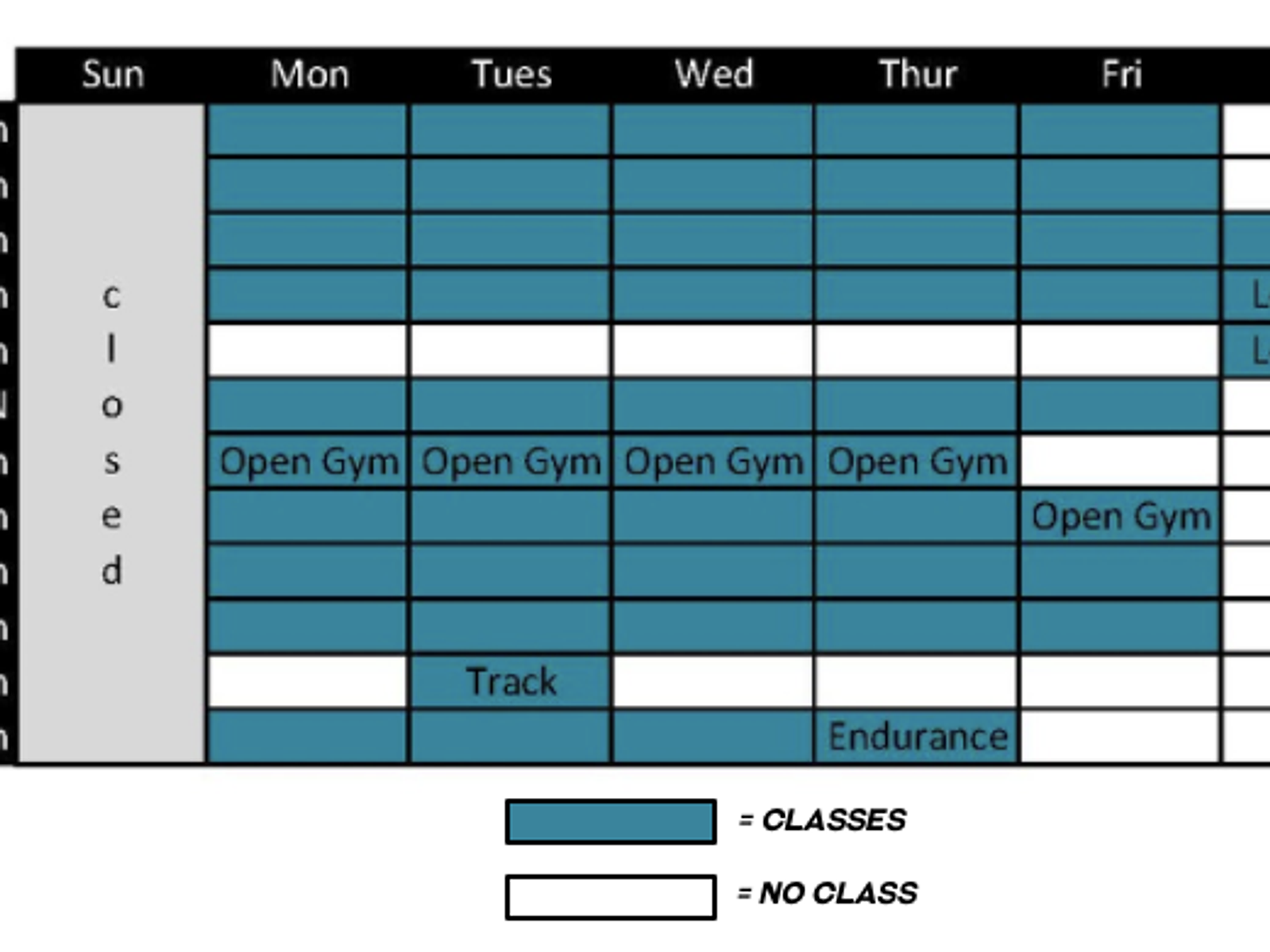 Schedule - North Frisco CrossFit