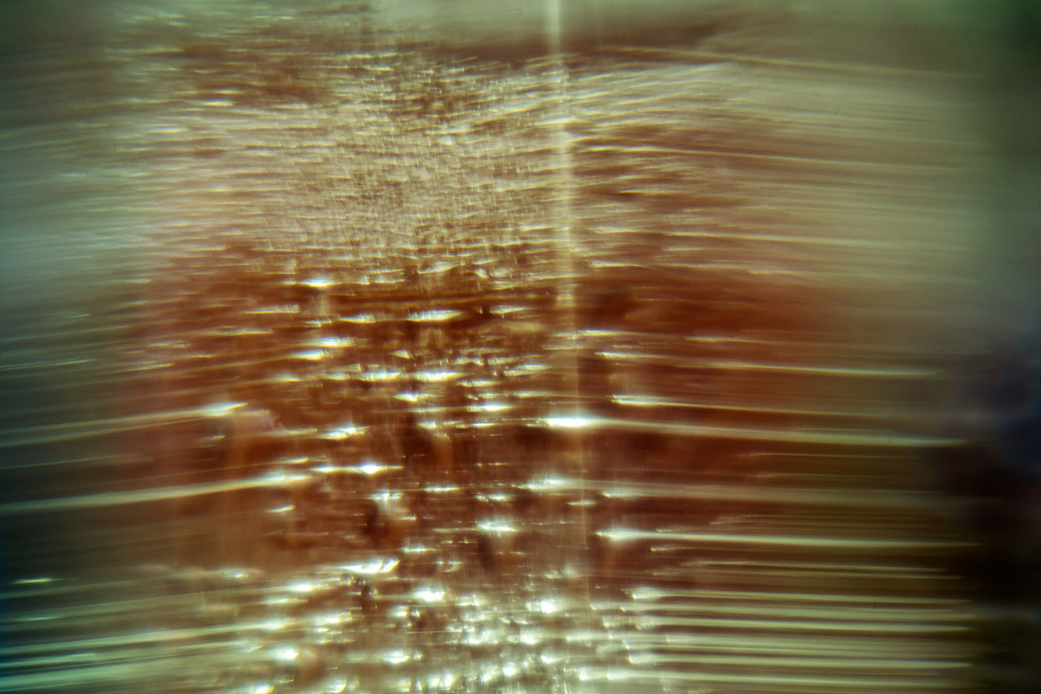 A photo from the experimental photographic project about the subjective experience of external visual stimuli 'Phosphene Photos' by Kim Windmolders, an artist from Belgium.